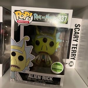 Funko Pop Rick and Morty Alien Rick Figure